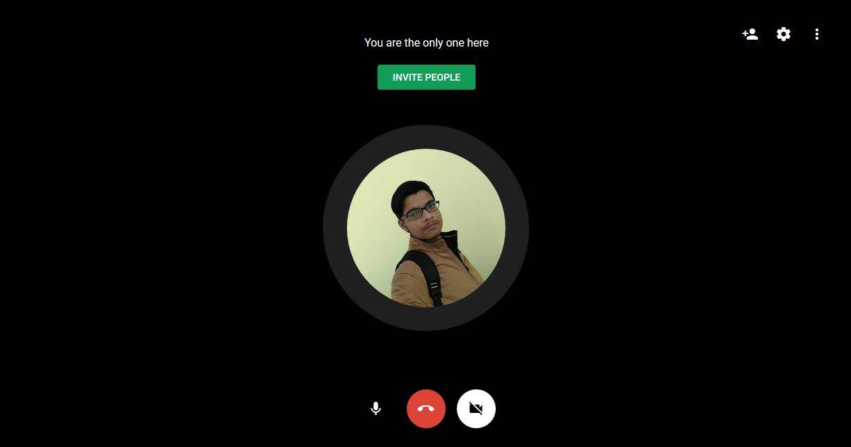 Google Hangouts Screen Sharing