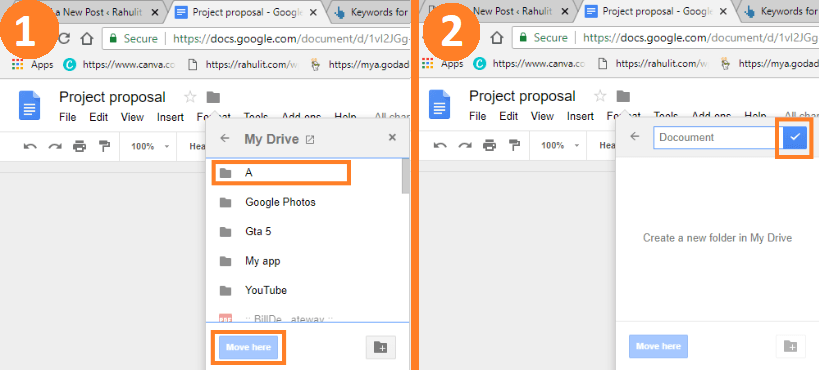 How to Create a Folder in Google Docs - Step by Step (with images