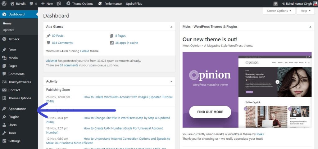 how to edit footer in wordpress