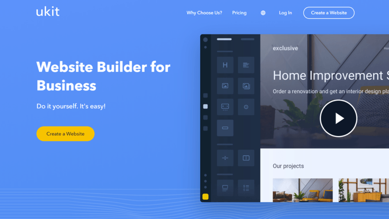 uKit Website Builder | The Easiest Way to Create a Small Website
