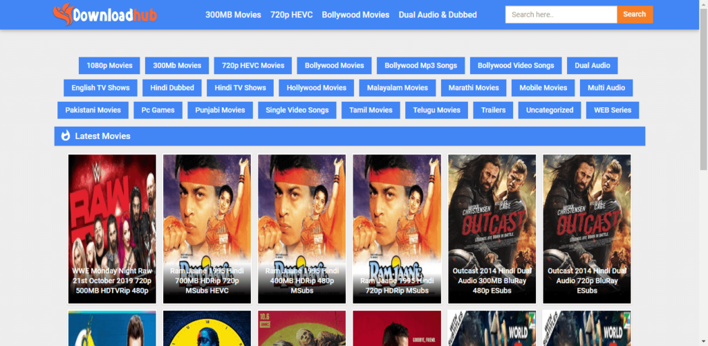 DownloadHub – Dual Audio Bollywood Movies Download - HubsAdda