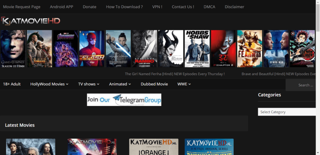 KatmovieHD â€“ Download Bollywood Movies & Hollywood Hindi Dubbed