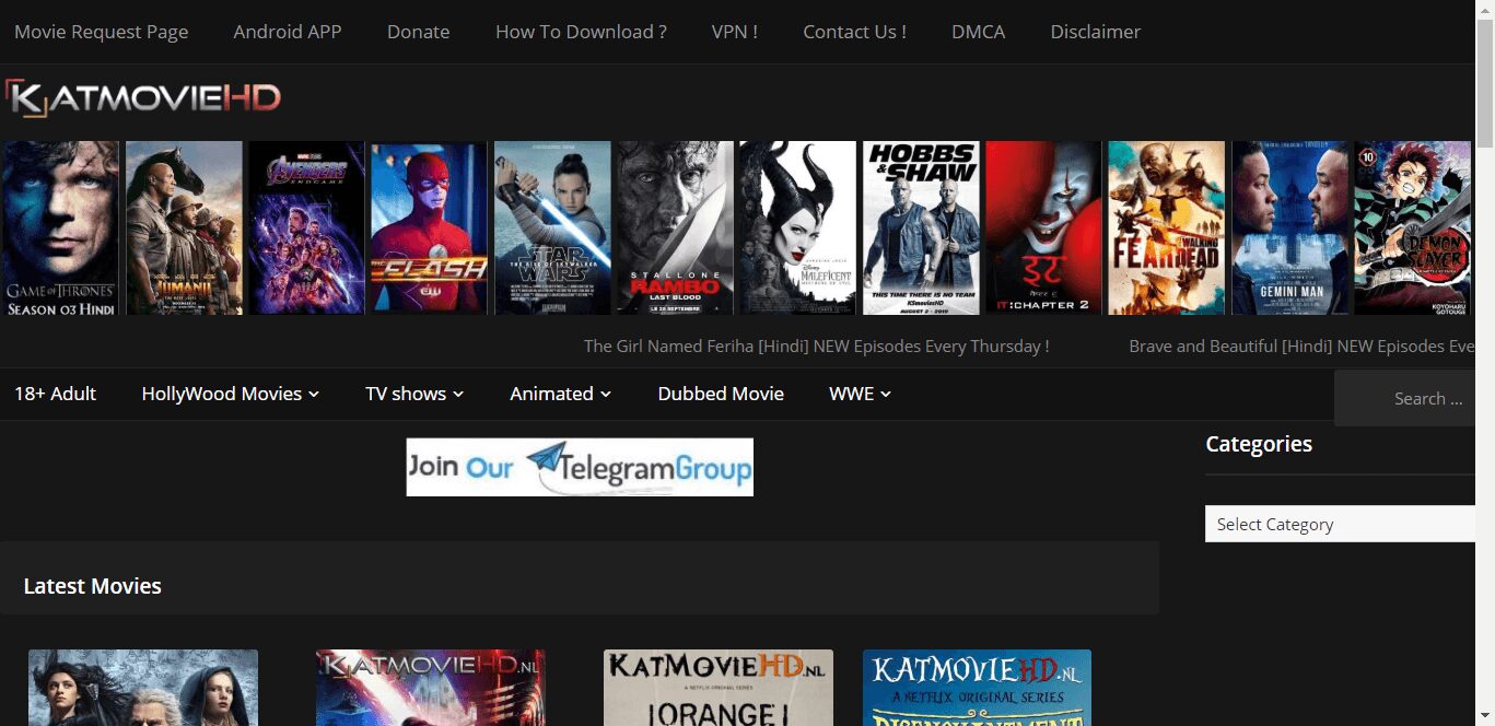 KatmovieHD Download Bollywood Movies & Hollywood Hindi
